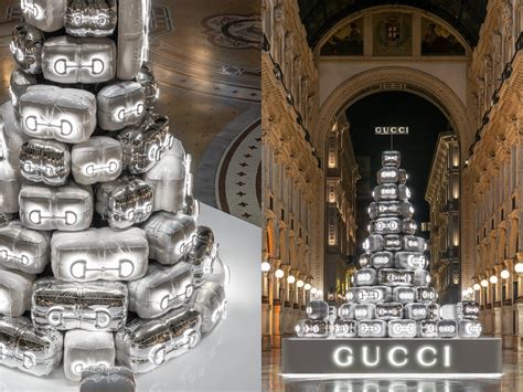 milano gucci tree|Gucci's Modern Twist on Milan's Christmas Tree .